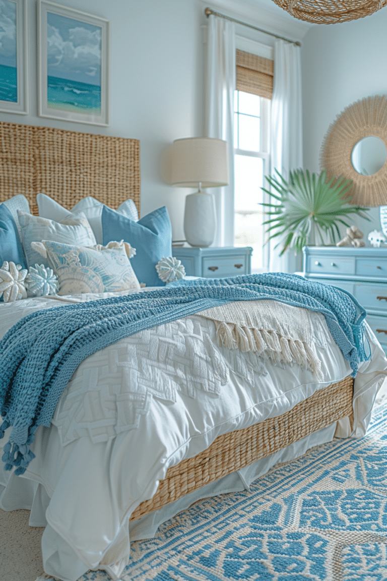25 Dreamy Coastal Bedroom Ideas for a Serene Retreat - Unique Design Blog