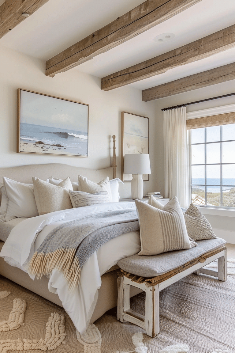 25 Dreamy Coastal Bedroom Ideas for a Serene Retreat - Unique Design Blog