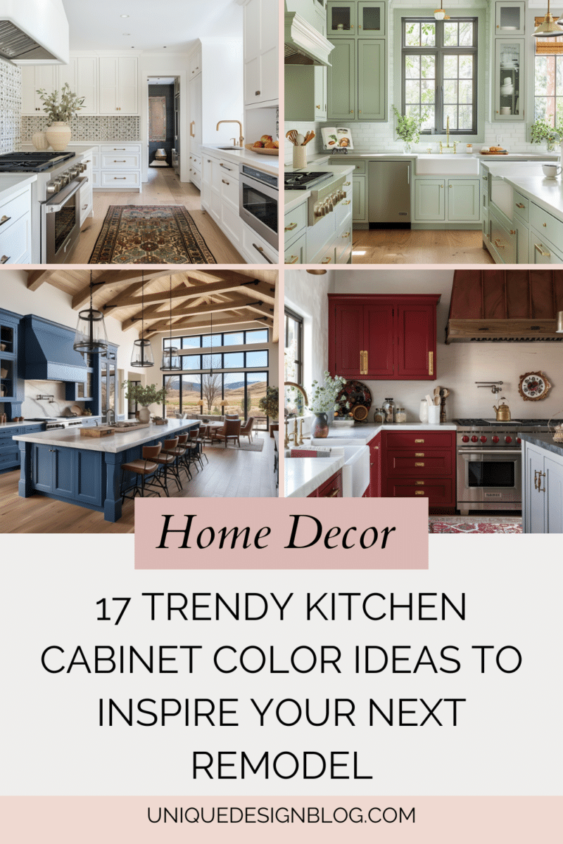 17 Trendy Kitchen Cabinet Color Ideas to Inspire Your Next Remodel ...