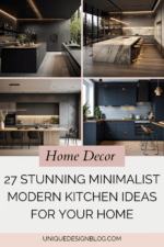 27 Stunning Minimalist Modern Kitchen Ideas for your home - Unique ...