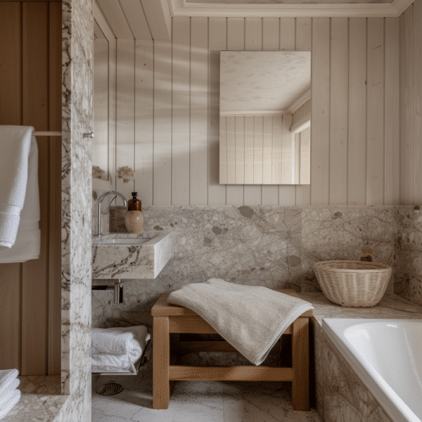 Guide to Designing the Perfect Organic Modern Bathroom: 25 Ideas - Unique Design Blog
