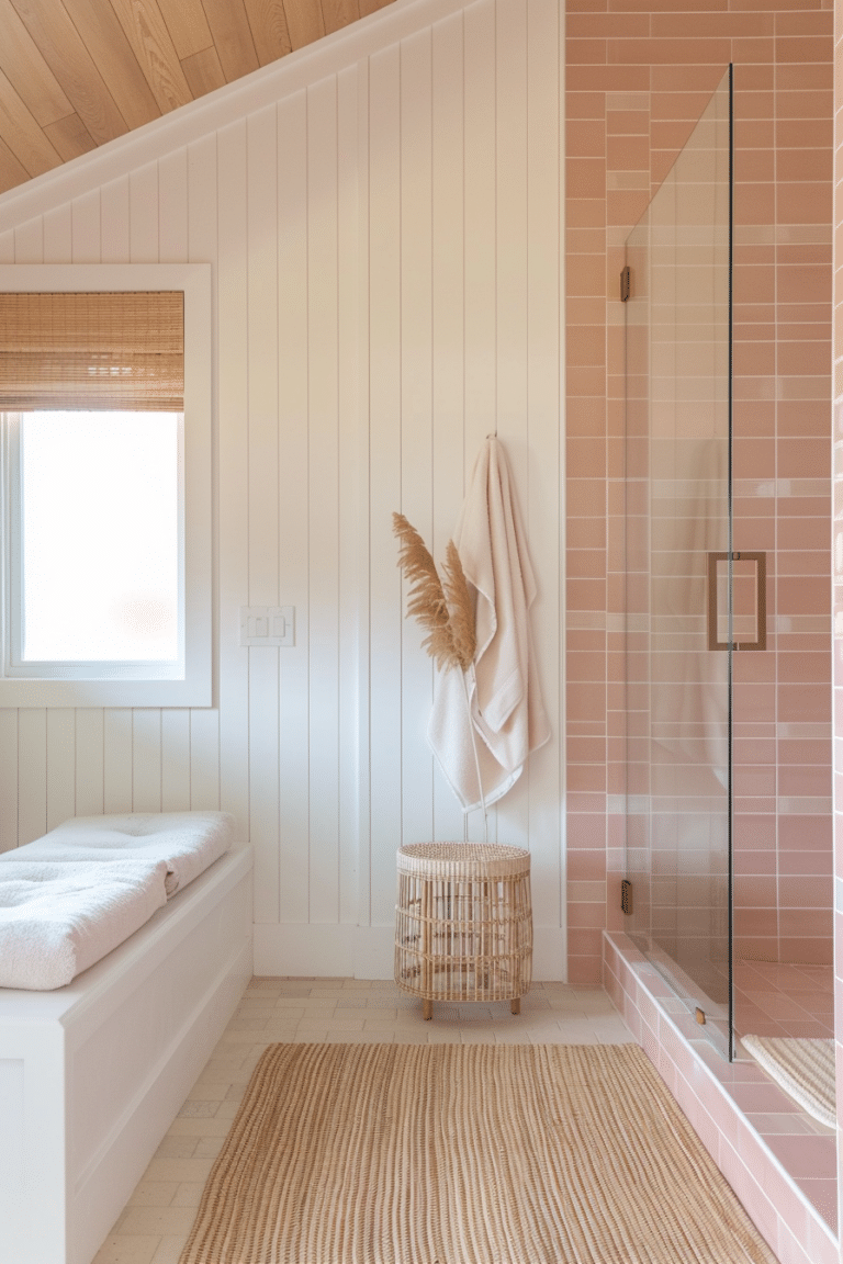 Glamorous and Gorgeous: 25 Pink Bathroom Ideas you will Love - Unique ...