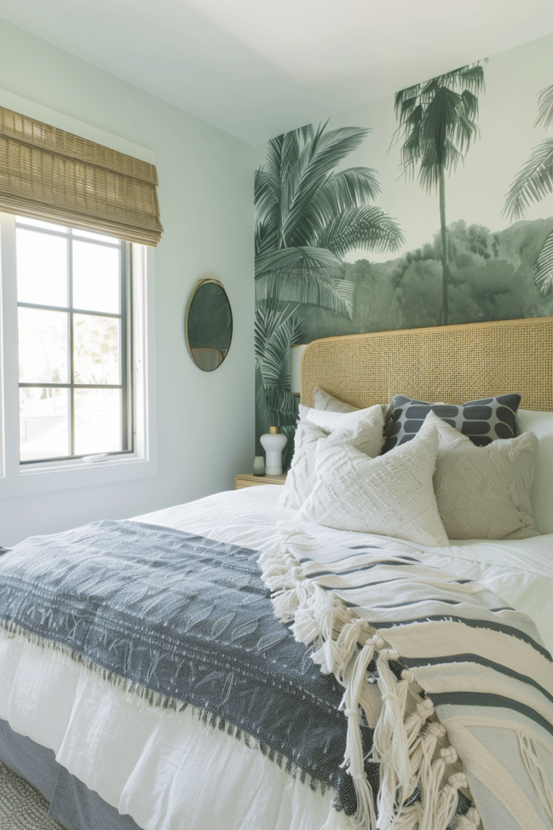 27 Rustic Sage Green Farmhouse bedroom Ideas - Unique Design Blog