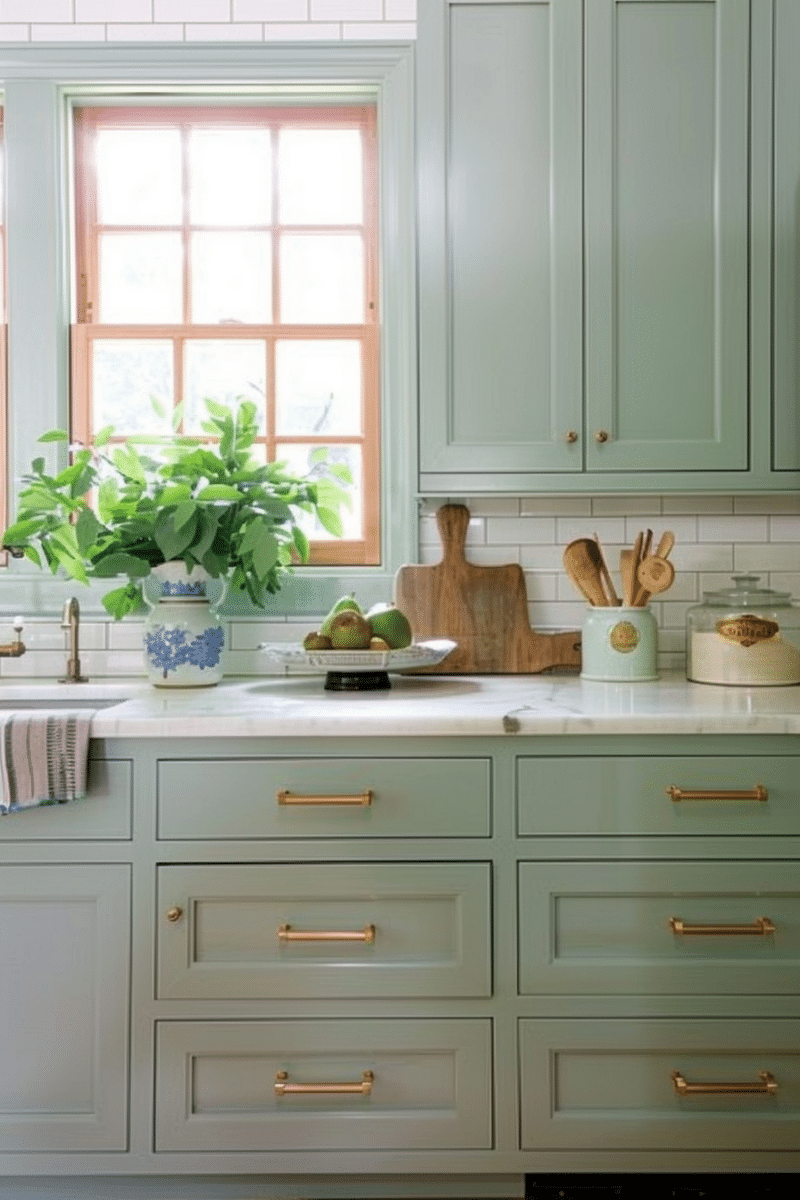 27 Stunning Sage Green Kitchen Cabinets ideas that you need to see ...