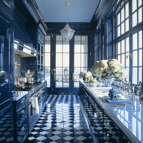 Chic and Timeless: 30 White and Navy Kitchen Ideas - Unique Design Blog