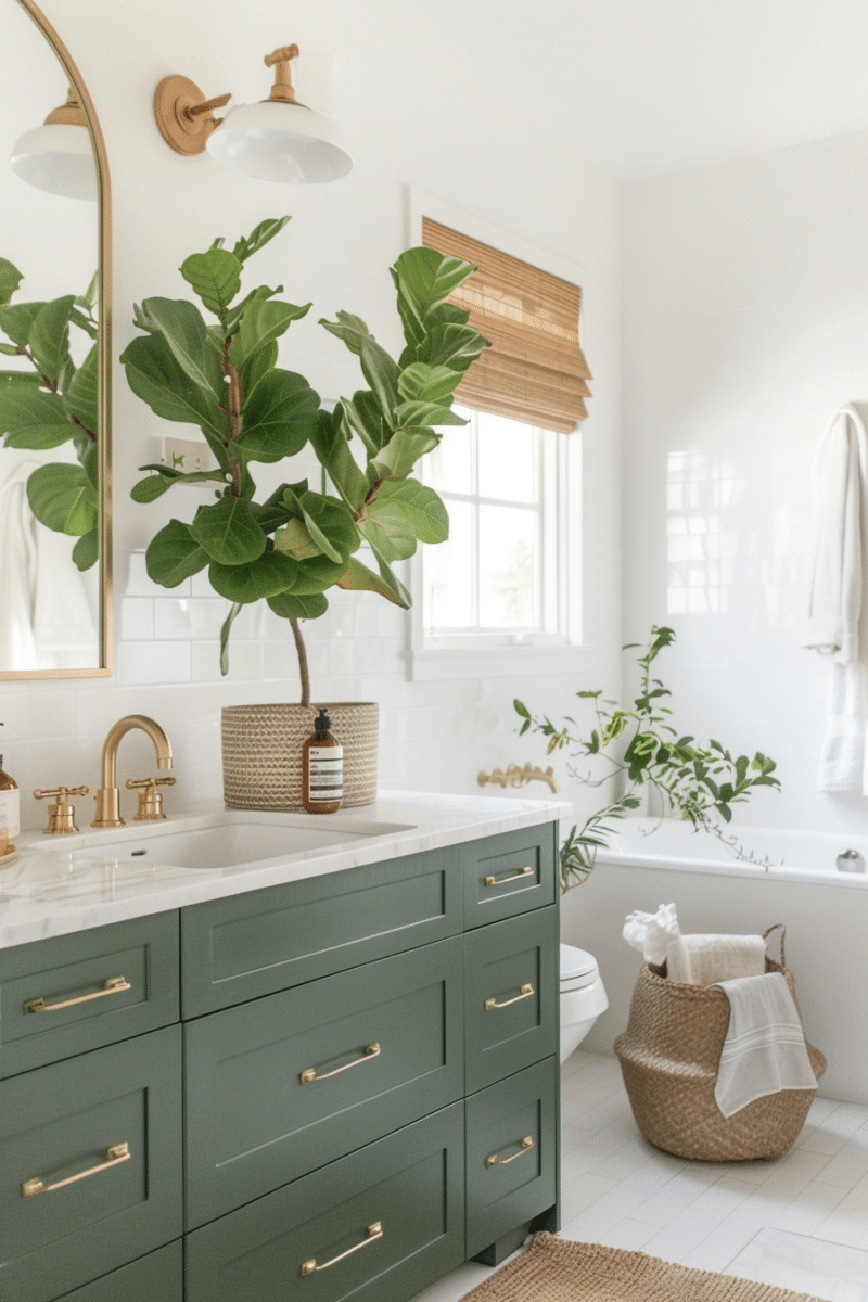 27 Luxurious Gold Bathroom Ideas You’ll Love - Unique Design Blog