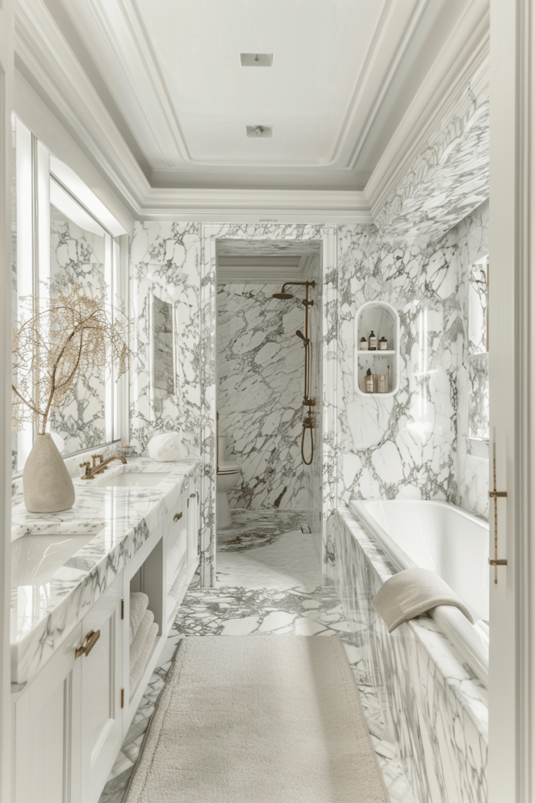 27 Luxurious Gold Bathroom Ideas You’ll Love - Unique Design Blog