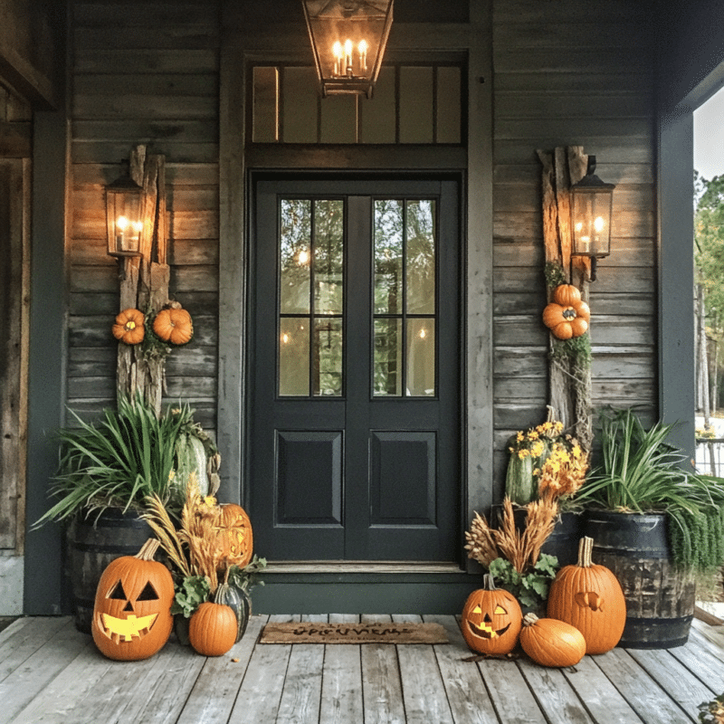 Spooky & Stylish: 27 Halloween Porch Ideas You’ll Love - Unique Design Blog