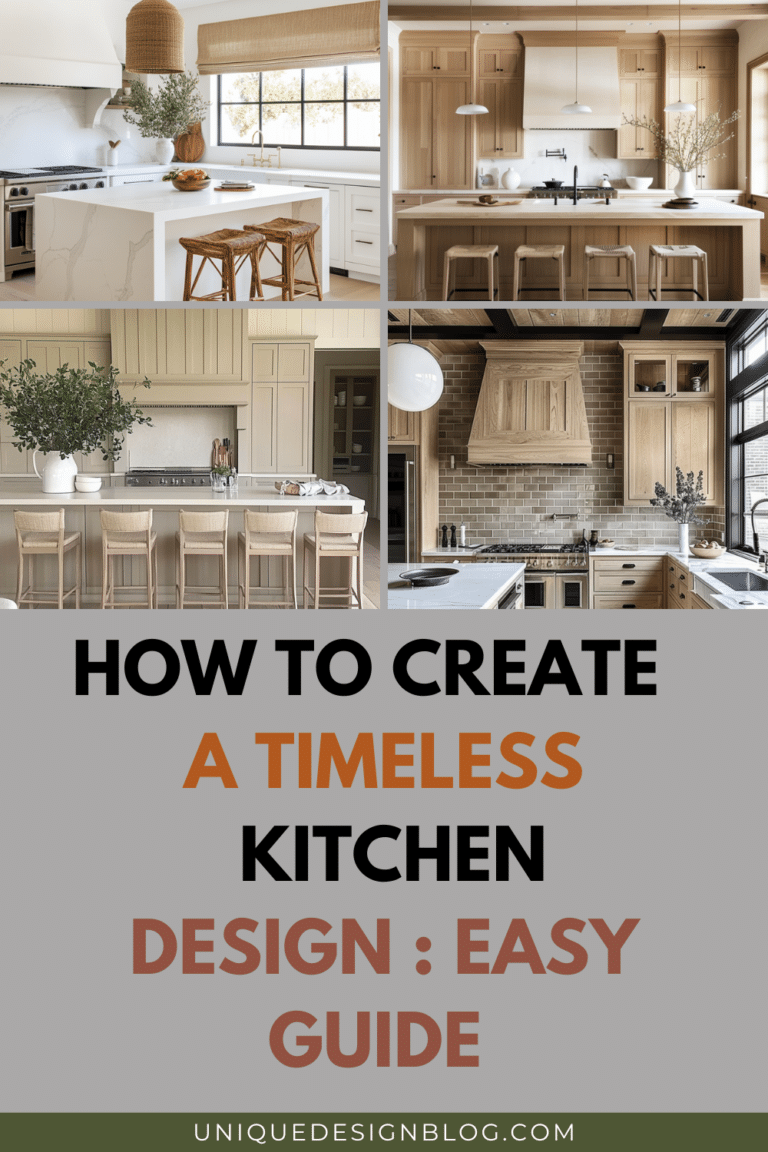 How to create a Timeless Kitchen Design : 25 Ideas for Lasting Style ...