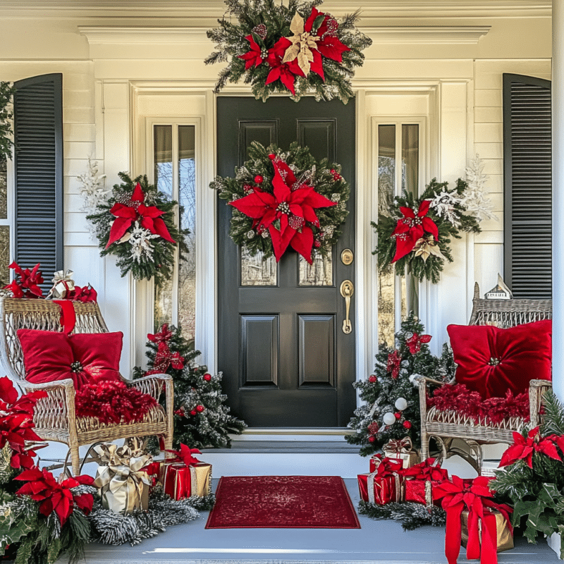 Deck the Halls: 27 Stunning Christmas Porch Decor Ideas - Unique Design ...