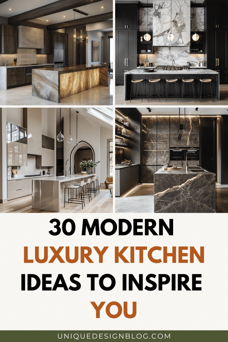 25 Modern Luxury Kitchen Ideas that you need to see - Unique Design Blog