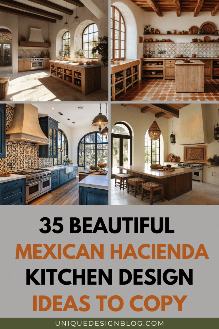 35 Beautiful Mexican hacienda kitchen Design Ideas - Unique Design Blog