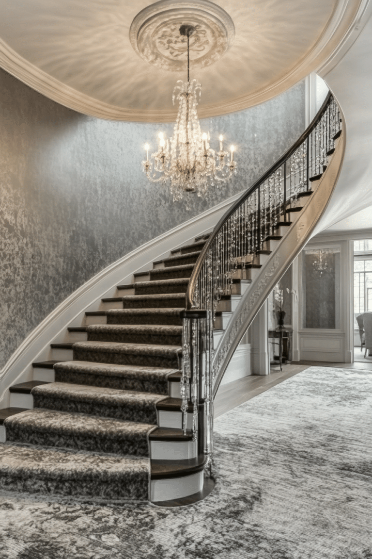 27 Unique Curved Staircase Ideas for your home - Unique Design Blog