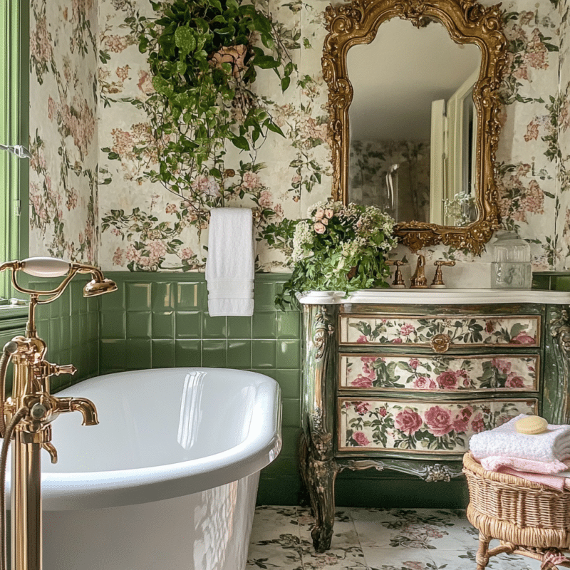 21 Gorgeous French Country Bathrooms you need to see - Unique Design Blog
