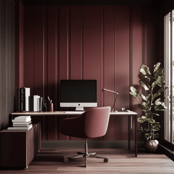 27 Elegant and Chic Moody Office Ideas for your home - Unique Design Blog