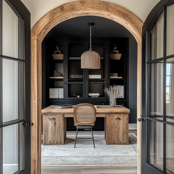 27 Elegant and Chic Moody Office Ideas for your home - Unique Design Blog