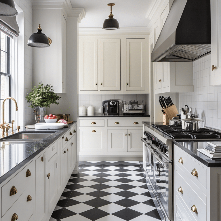 27 Beautiful White Cabinets with Black Countertops Ideas - Unique ...