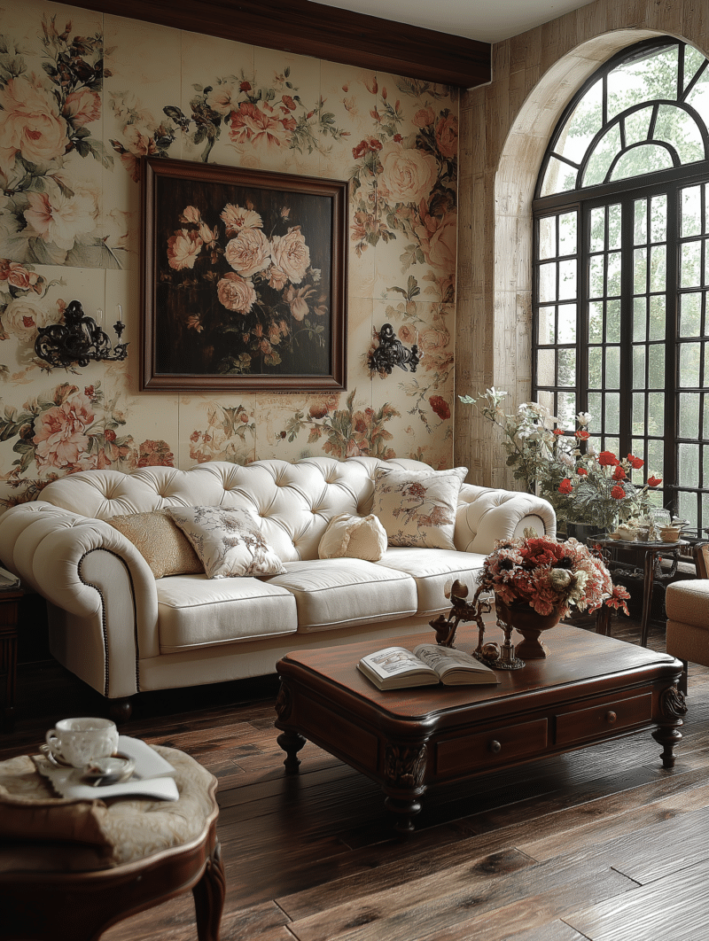 27 Elegant French Country Living Room Ideas to Copy - Unique Design Blog