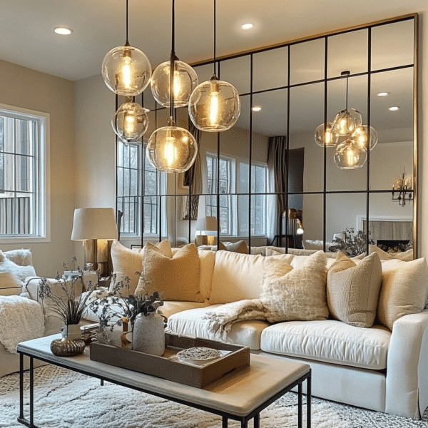 27 Living room Wall Mirror Decor Ideas - Unique Design Blog