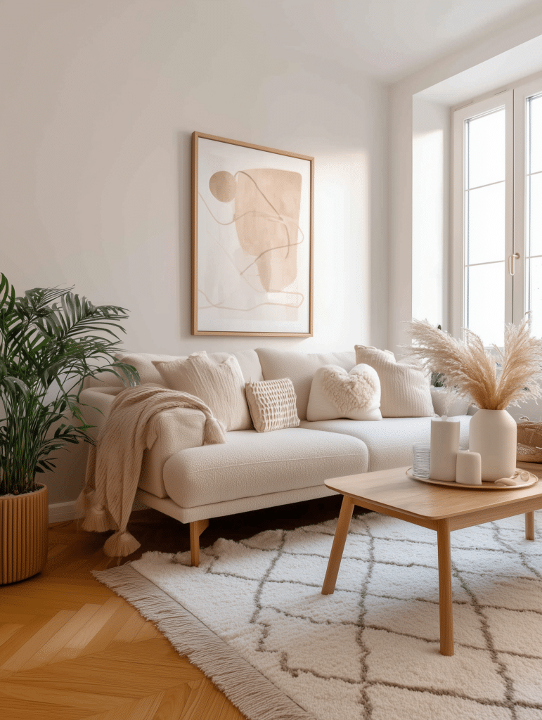 abstract rug living room