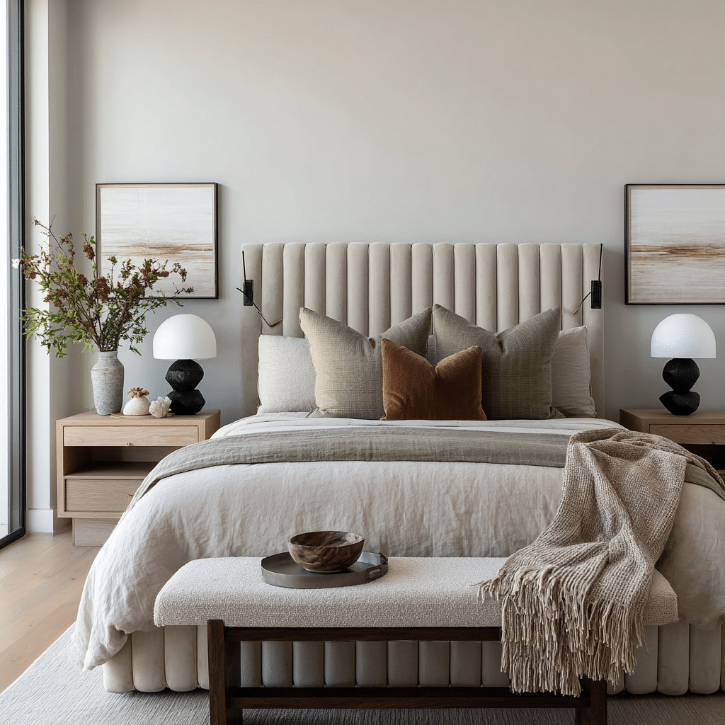 modern luxury bedroom